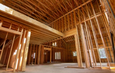 Custom Cabin Framing at Warm River Idaho