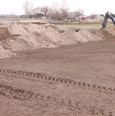 excavation gradework for long driveway