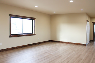 Custom home with a large living space for family gatherings